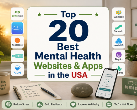Top 20 Best Mental Health Websites & Apps in the USA