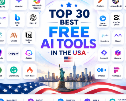 Top 30 Best Free AI Tools in the USA