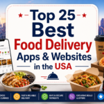 Top 25 Best Food Delivery Apps & Websites in the USA