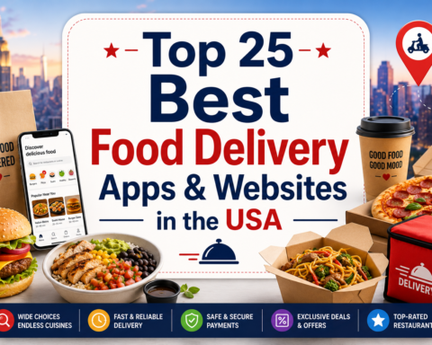 Top 25 Best Food Delivery Apps & Websites in the USA