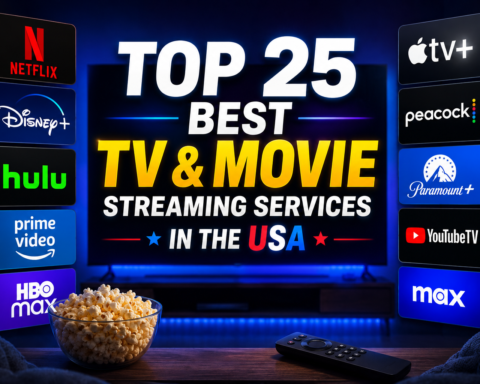 Top 25 Best TV & Movie Streaming Services in the USA