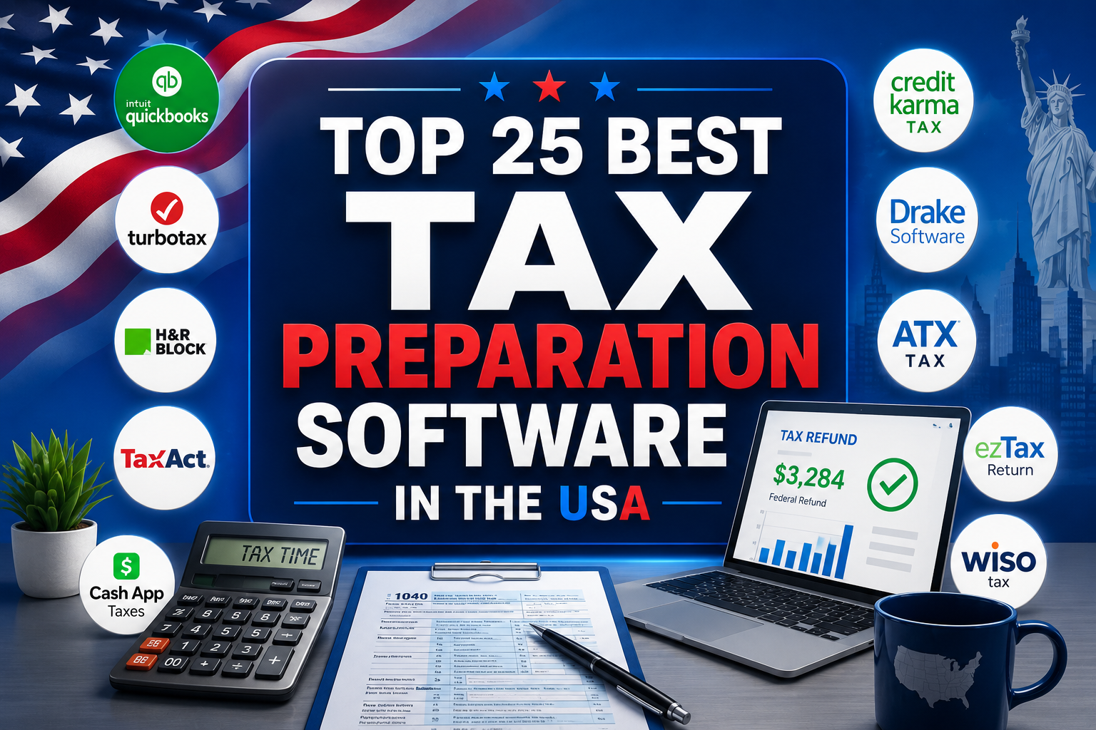 Top 25 Best Tax Preparation Software in the USA