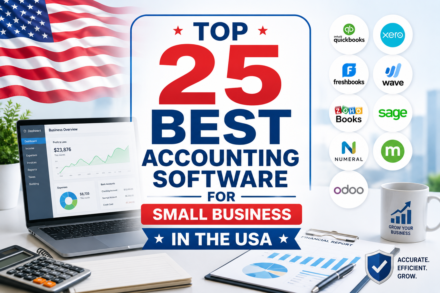 Top 25 Best Accounting Software for Small Business in the USA