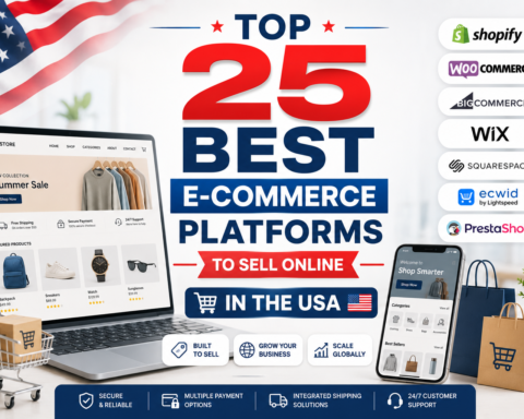 Top 25 Best E-Commerce Platforms to Sell Online in the USA