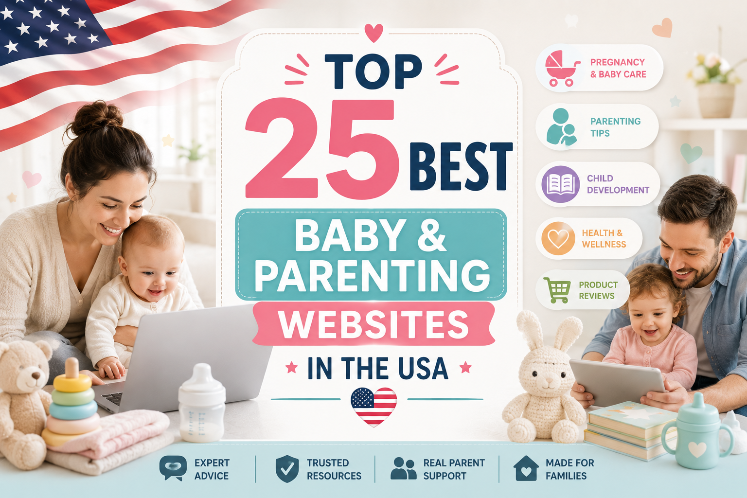 Top 25 Best Baby & Parenting Websites in the USA