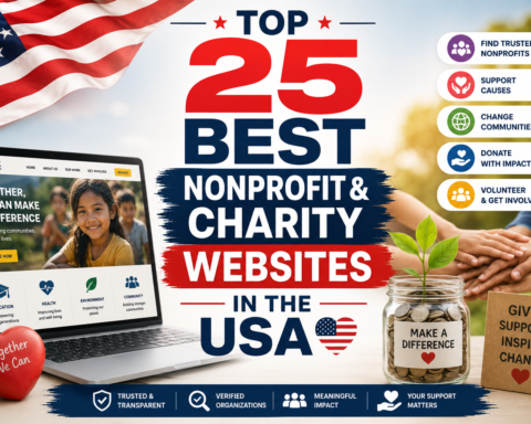 Top 25 Best Nonprofit & Charity Websites in the USA