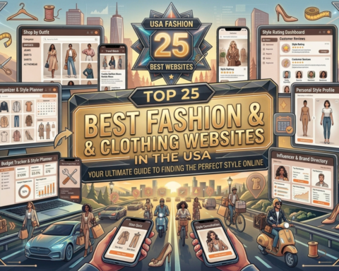 Top 25 Best Fashion & Clothing Websites in the USA