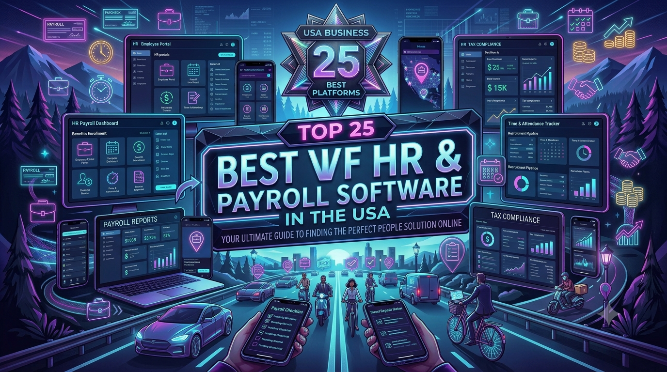 Top 25 Best HR & Payroll Software in the USA