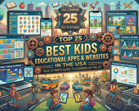 Top 25 Best Kids Educational Apps & Websites in the USA