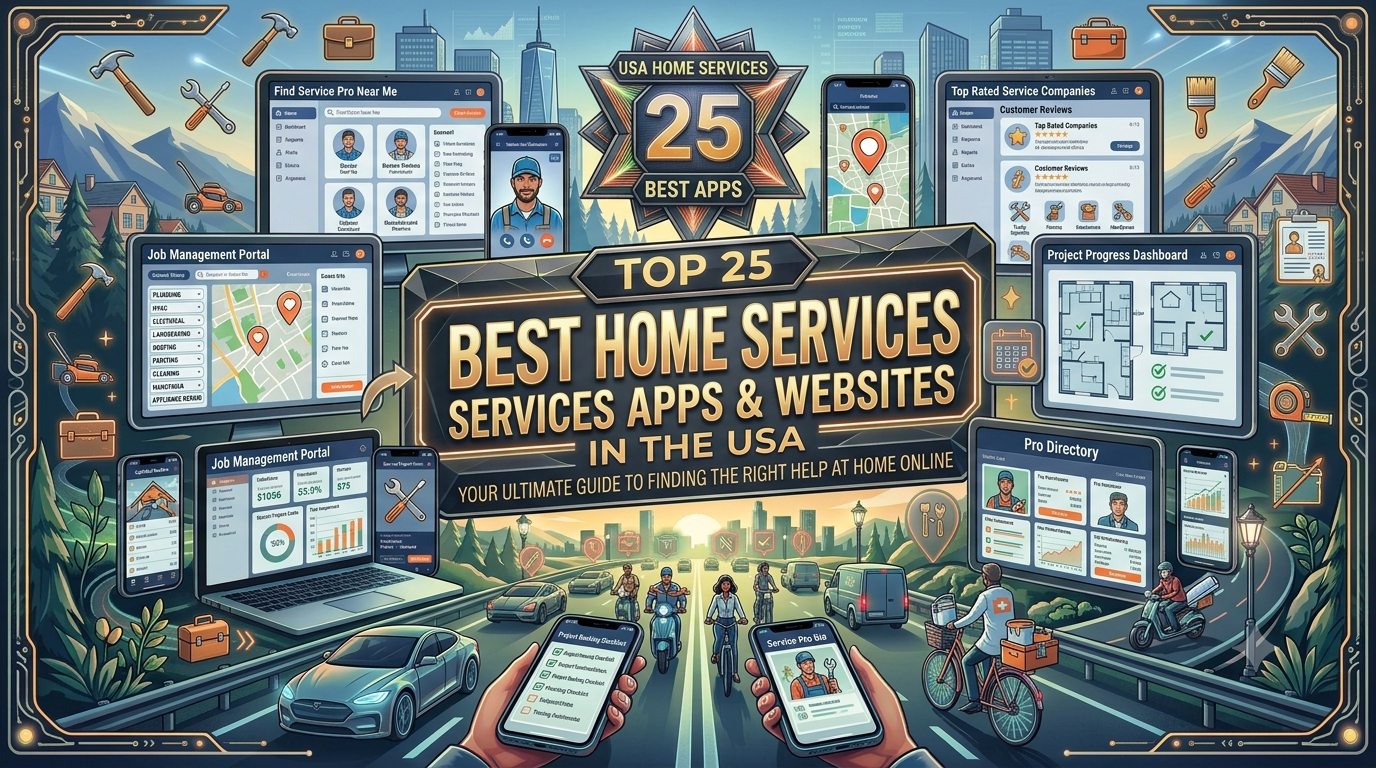 Top 25 Best Home Services Apps & Websites in the USA
