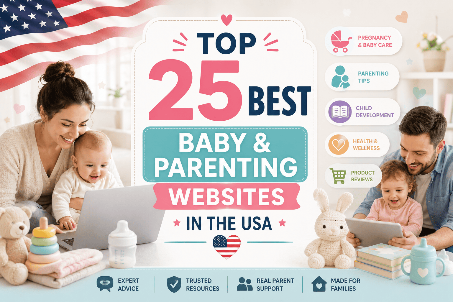 Top 25 Best Baby & Parenting Websites in the USA