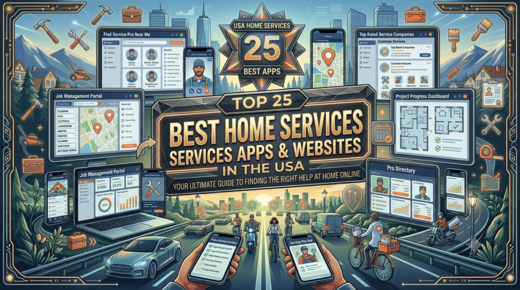 Top 25 Best Home Services Apps & Websites in the USA