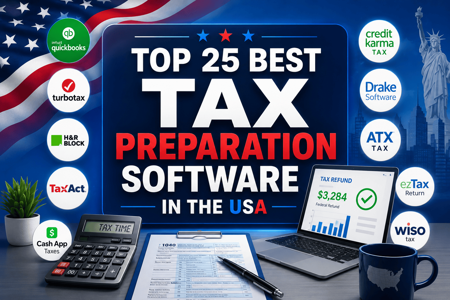 Top 25 Best Tax Preparation Software in the USA