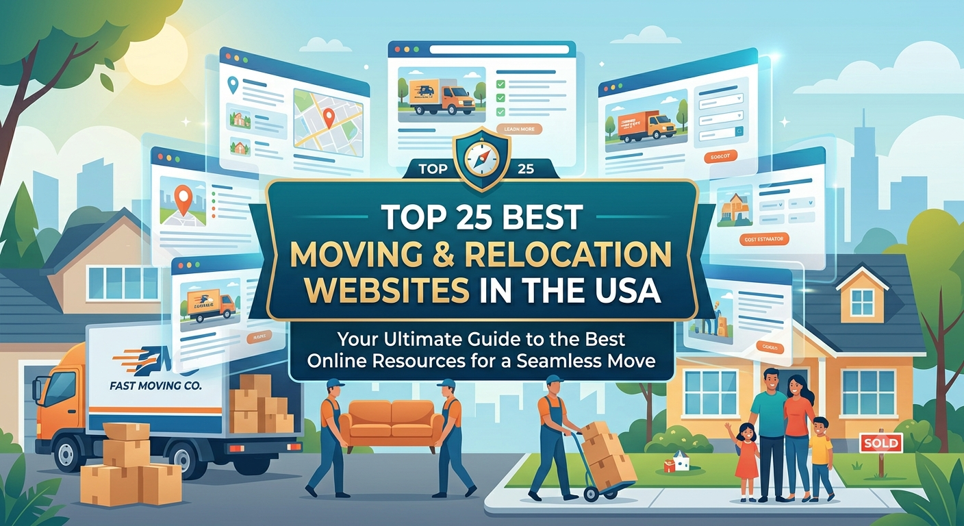 Top 25 Best Moving & Relocation Websites in the USA