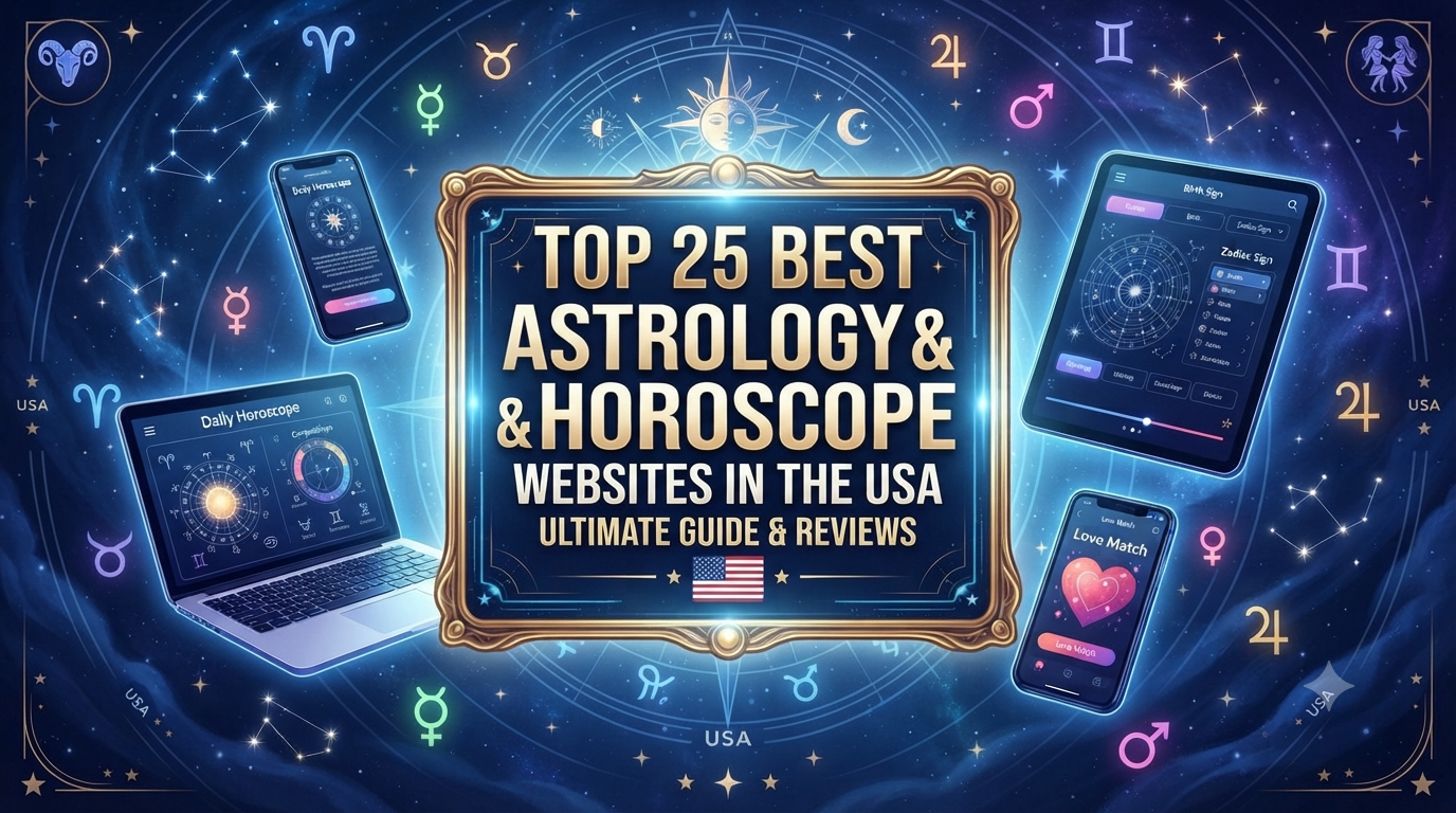 Top 25 Best Astrology & Horoscope Websites in the USA