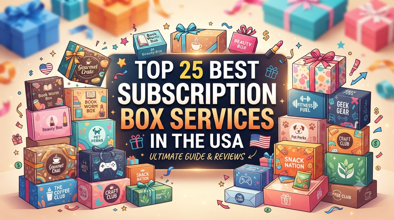 Top 25 Best Subscription Box Services in the USA