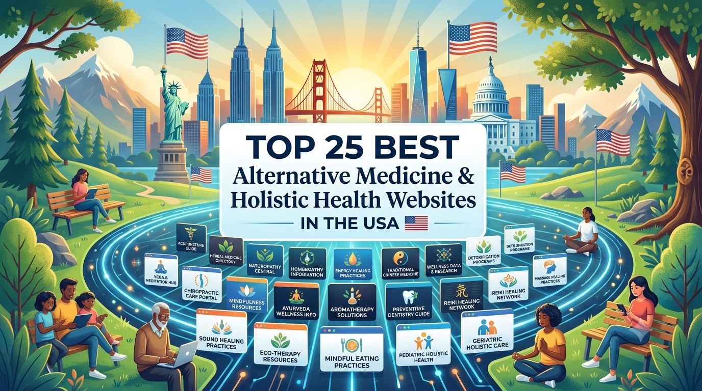 Top 25 Best Alternative Medicine & Holistic Health Websites in the USA