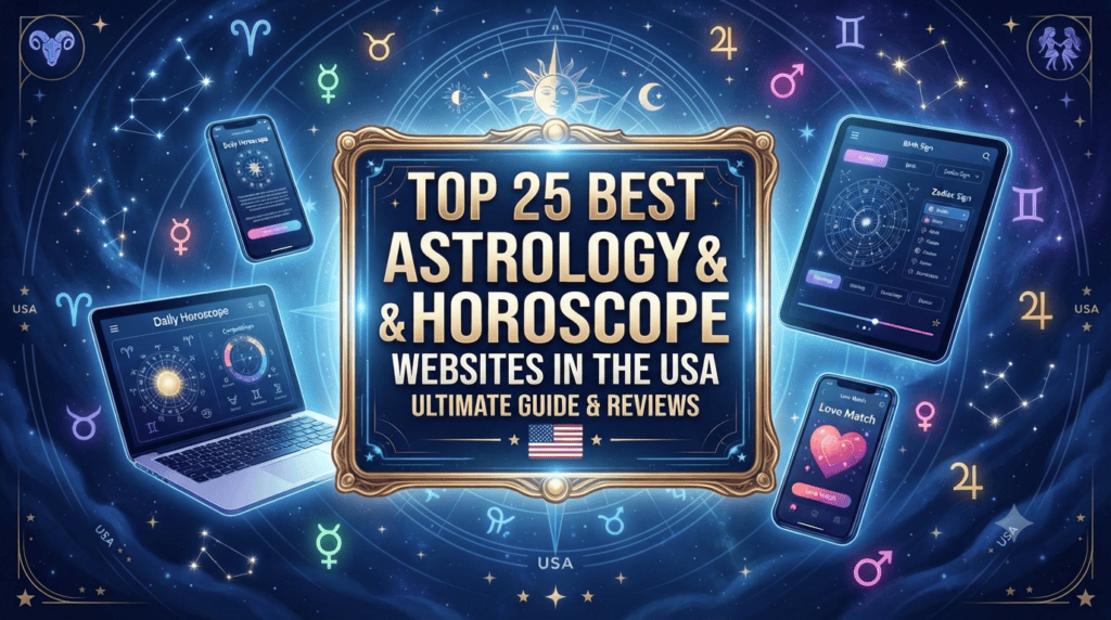 Top 25 Best Astrology & Horoscope Websites in the USA
