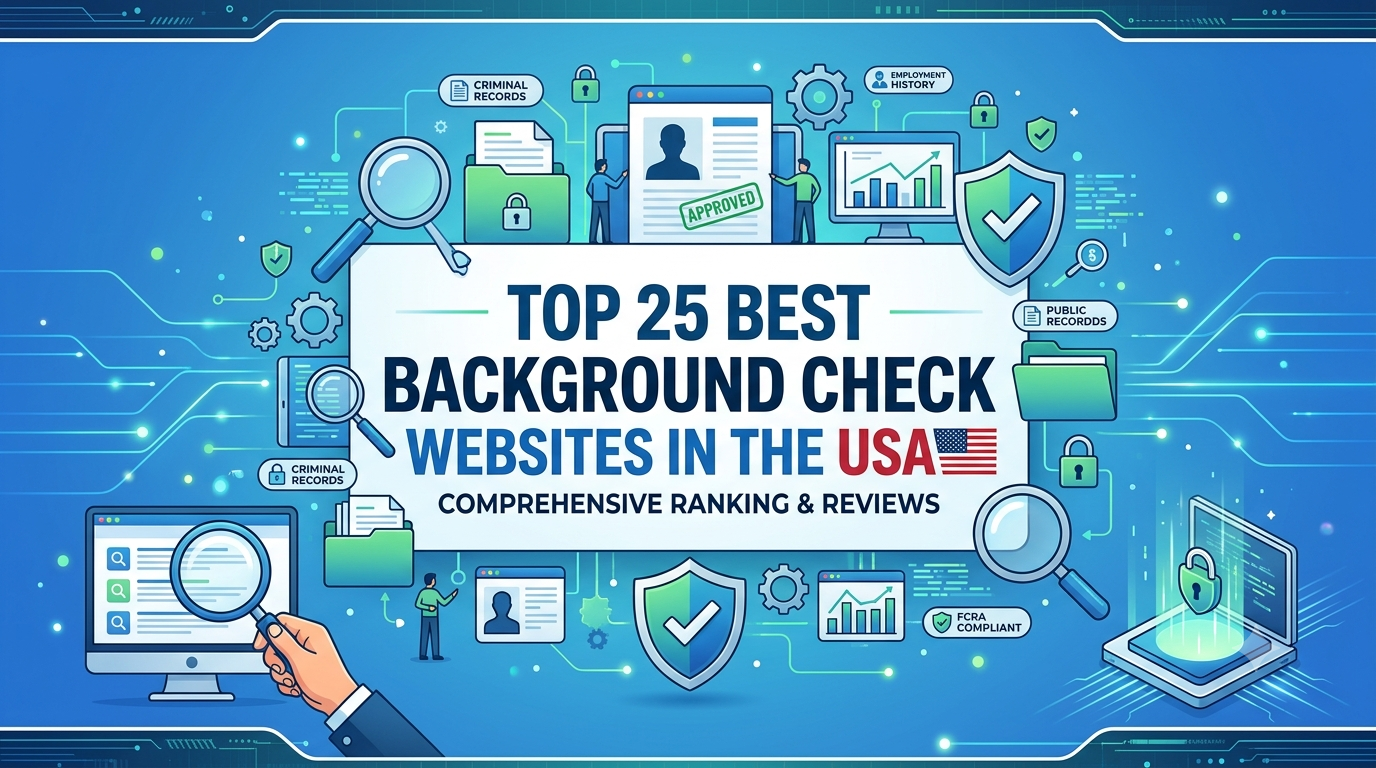 Top 25 Best Background Check Websites in the USA
