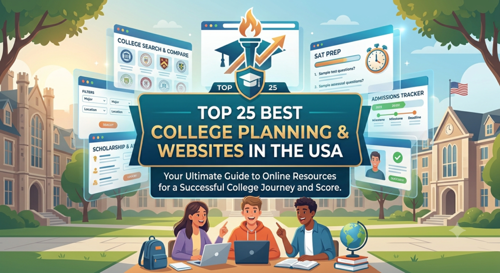 Top 25 Best College Planning & SAT Prep Websites in the USA