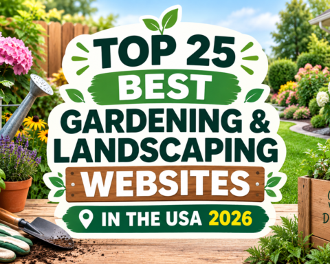 Top 25 Best Gardening & Landscaping Websites in the USA 2026