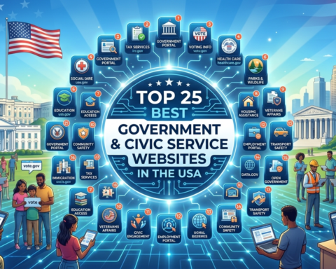 Top 25 Best Government & Civic Service Websites in the USA