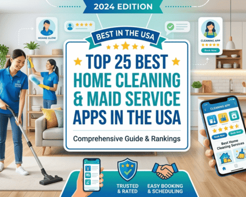 Top 25 Best Home Cleaning & Maid Service Apps in the USA