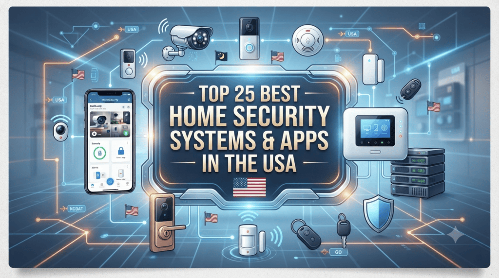 Top 25 Best Home Security Systems & Apps in the USA