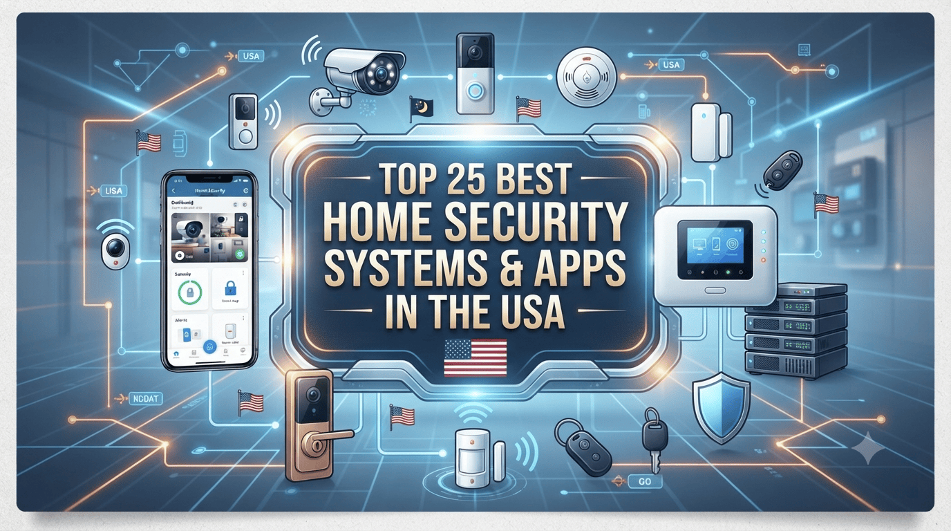 Top 25 Best Home Security Systems & Apps in the USA