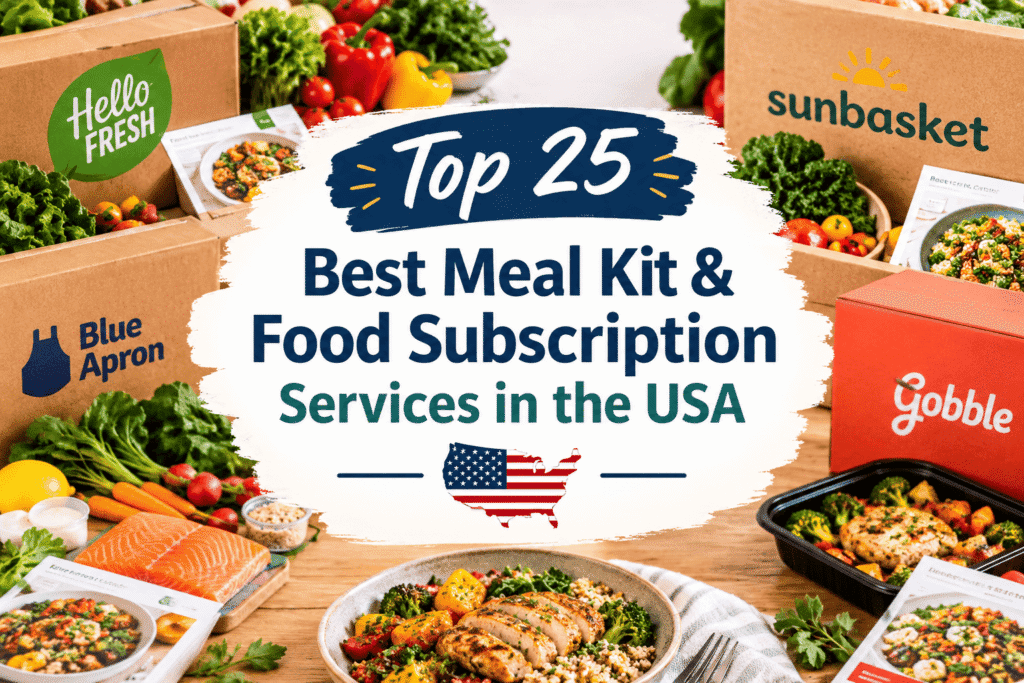 Top 25 Best Meal Kit & Food Subscription Services in the USA