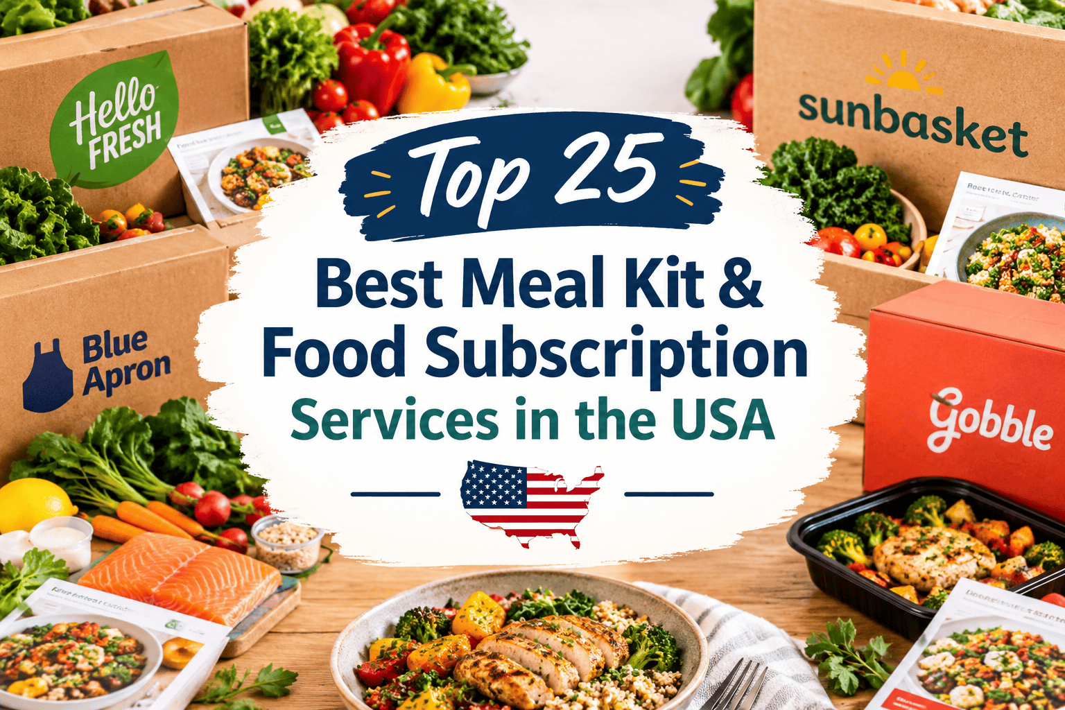 Top 25 Best Meal Kit & Food Subscription Services in the USA
