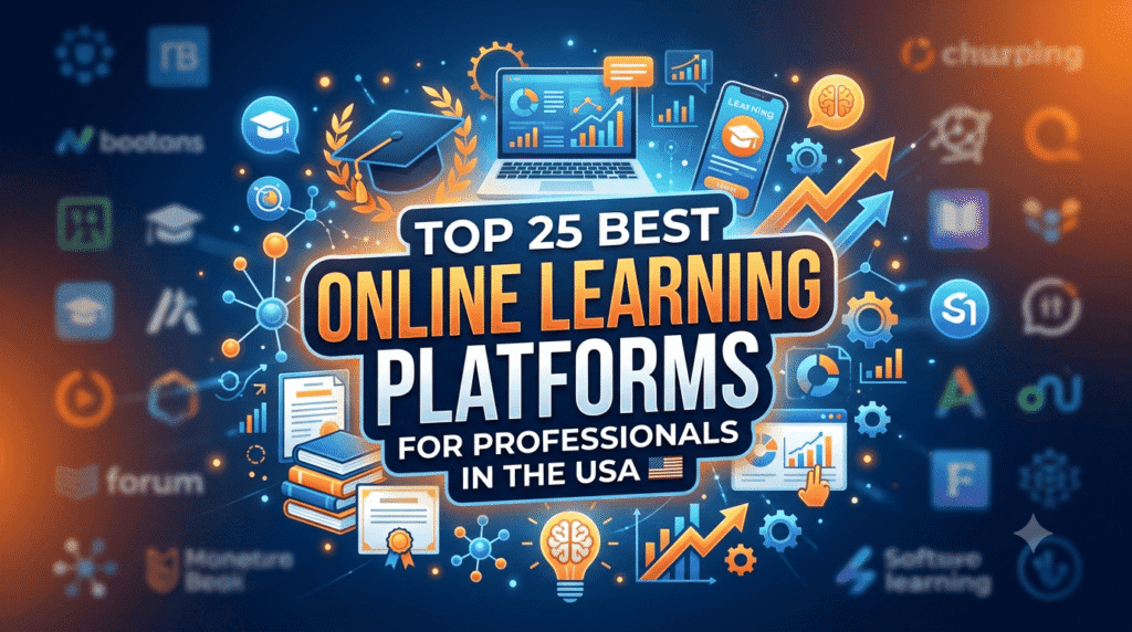 Top 25 Best Online Learning Platforms for Professionals in the USA