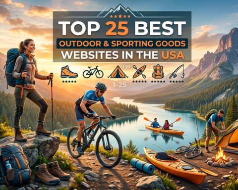 Top 25 Best Outdoor & Sporting Goods Websites in the USA