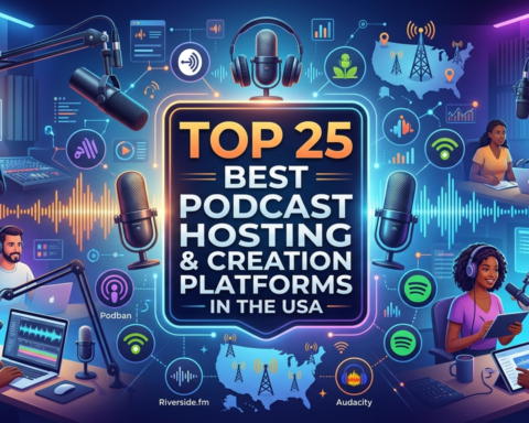 Top 25 Best Podcast Hosting & Creation Platforms in the USA