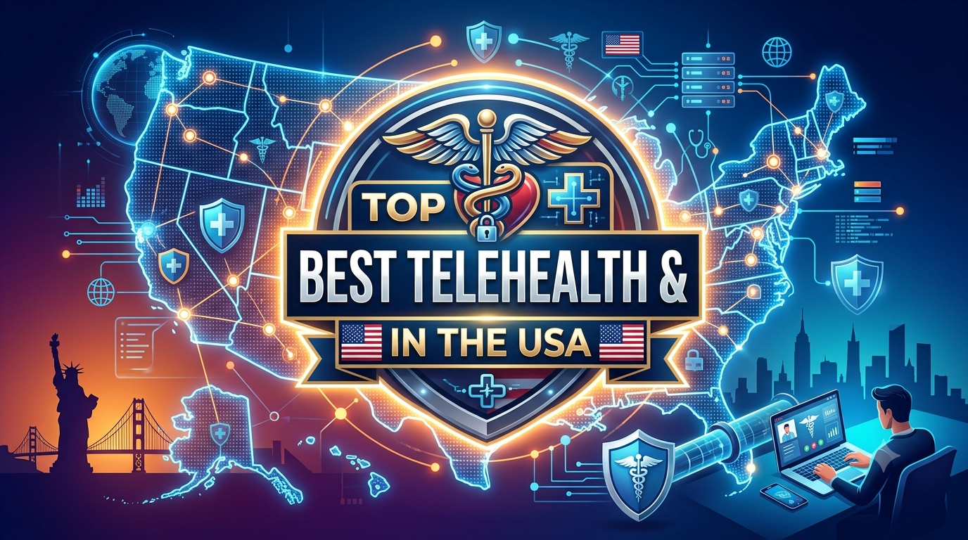 Top 25 Best Telehealth & Telemedicine Websites in the USA