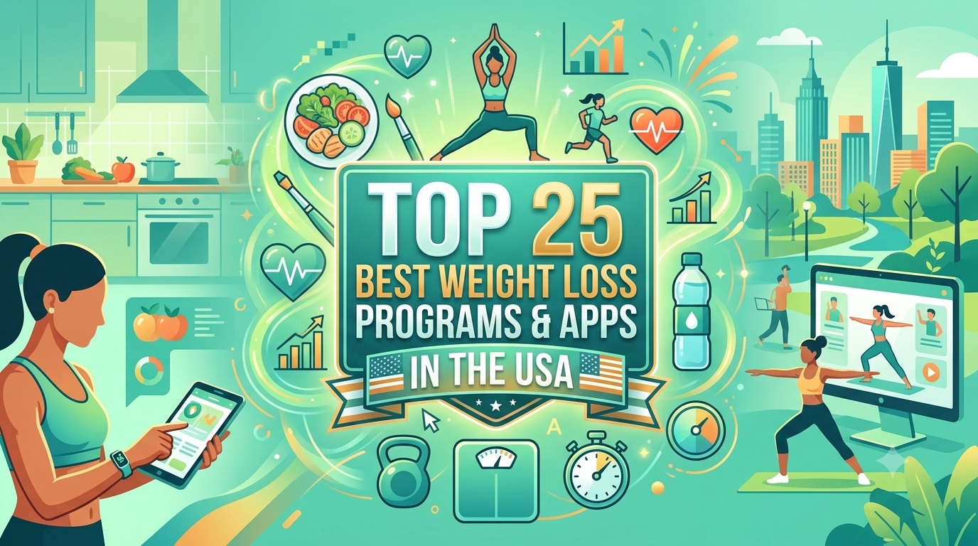 Top 25 Best Weight Loss Programs & Apps in the USA